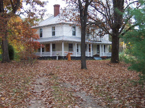 Robert Wyant house - Vale, NC - fall 2005